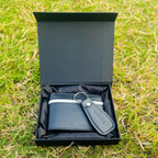 Premium Leather Gift Set for Men | Wallet, Card Holder & Keychain