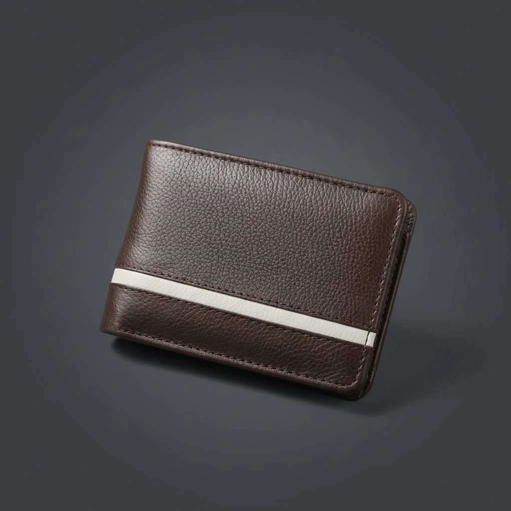 Premium Leather Gift Set for Men | Wallet, Card Holder & Keychain